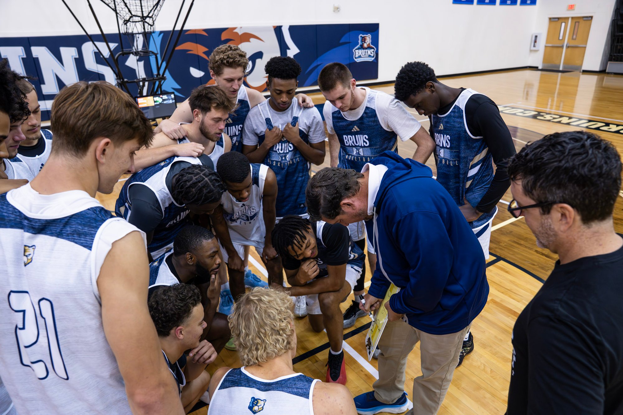Basketball Players Shooting
