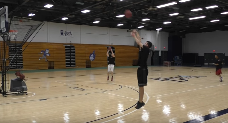 Basketball shooting drills - Transition shooting-1