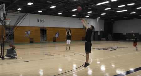 Basketball shooting drills - Transition shooting
