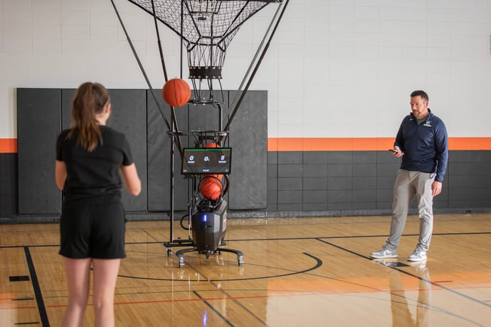 Best Basketball Shooting Machine for Schools