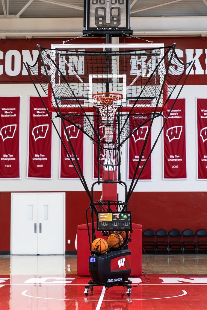 Dr. Dish CT+ Best basketball Shooting machine Badgers