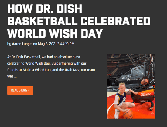 How Dr. Dish Celebrated World Wish Day