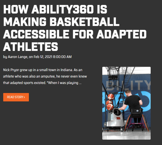 How Ability360 is Making Basketball Accessible for Adapted Athletes