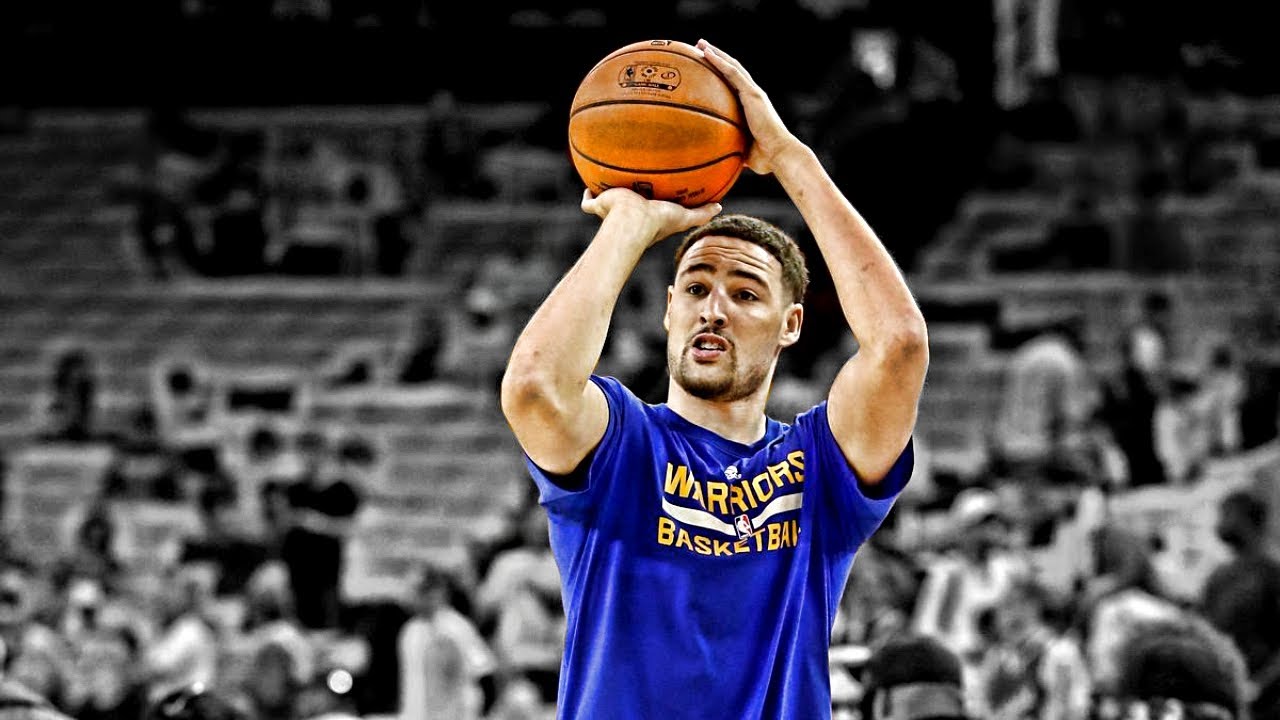 klay thompson shooting