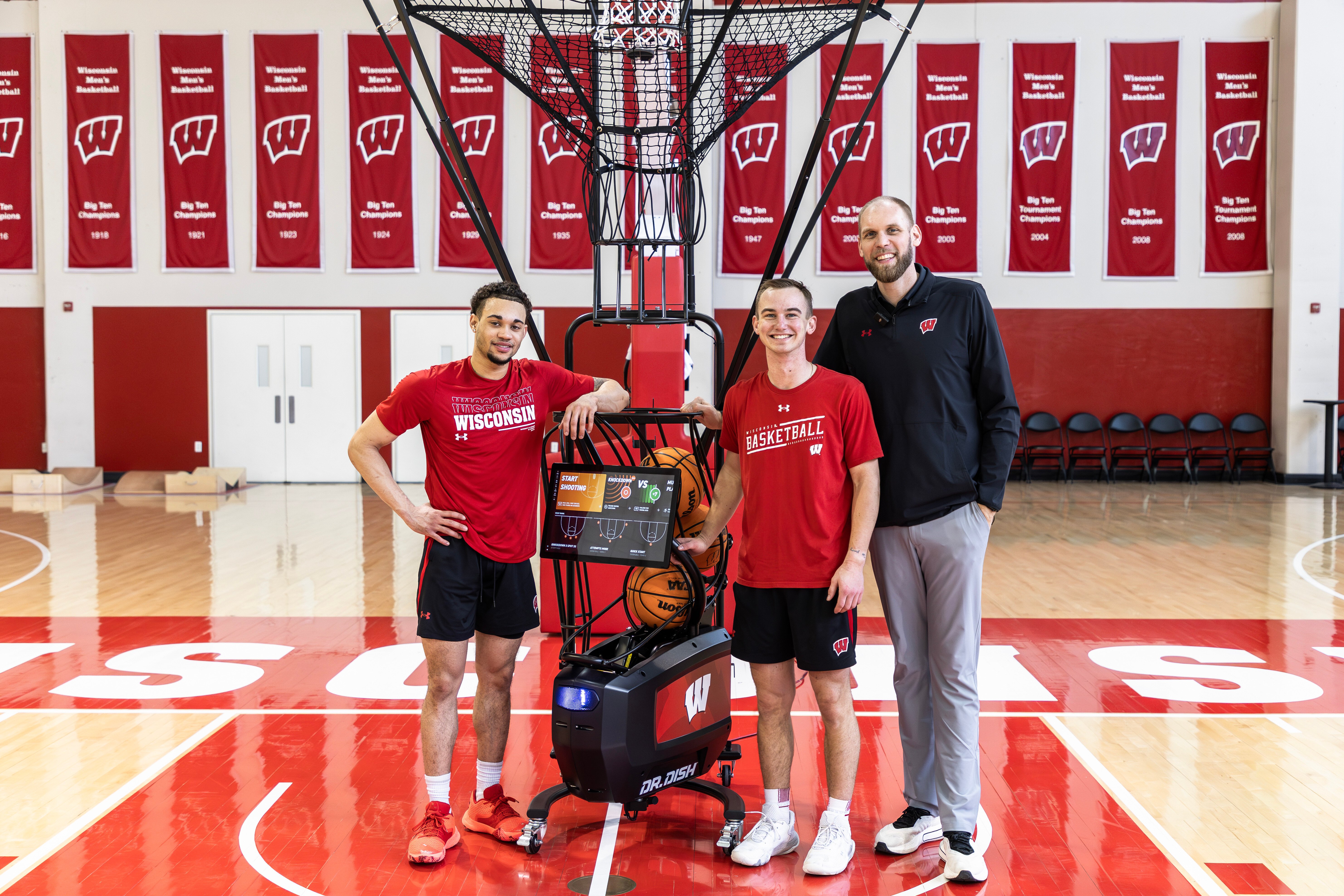 Wisconsin Men's Basketball Joins the Dr. Dish Fam