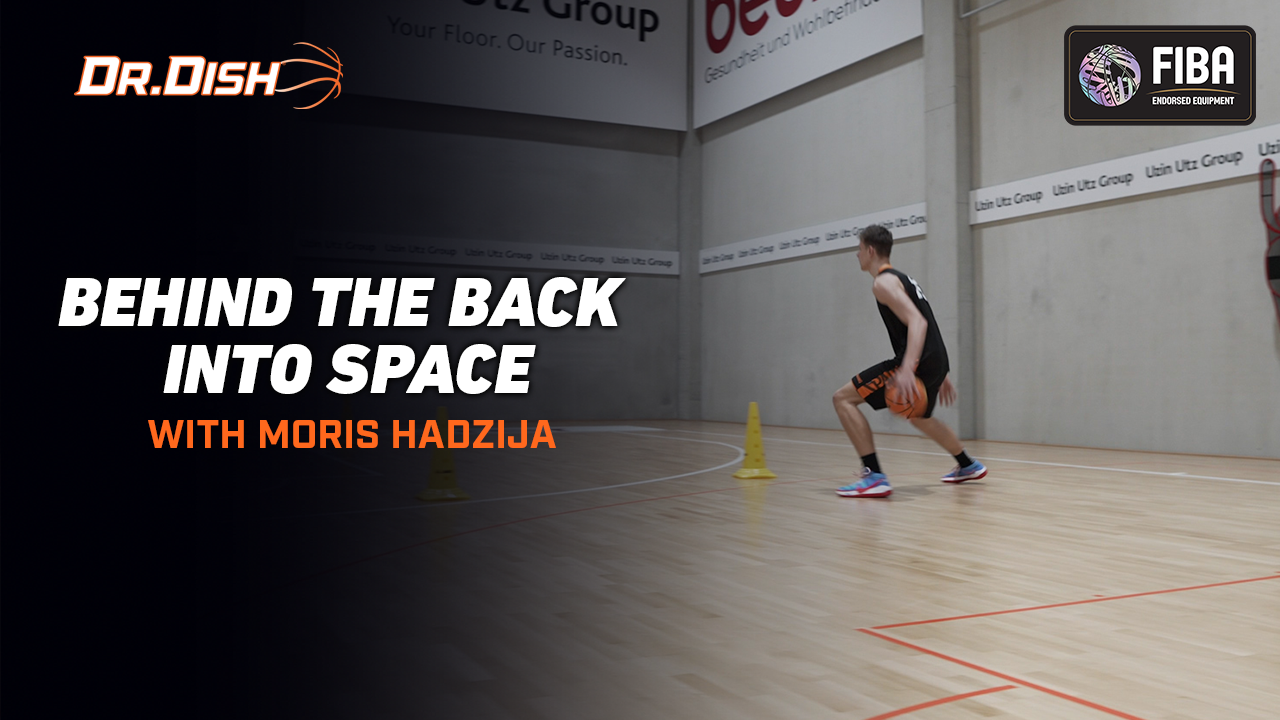Basketball Drills: Behind the Back into Space with Moris Hadzija