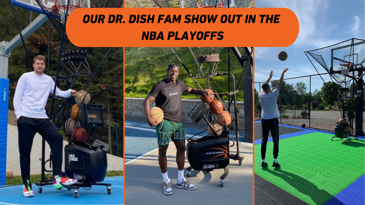 Dr. Dish Fam Show Out in the NBA Playoffs