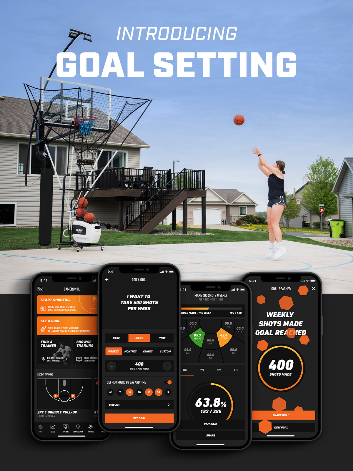 Achieve Your Goals Faster with Our Latest feature: Goal setting