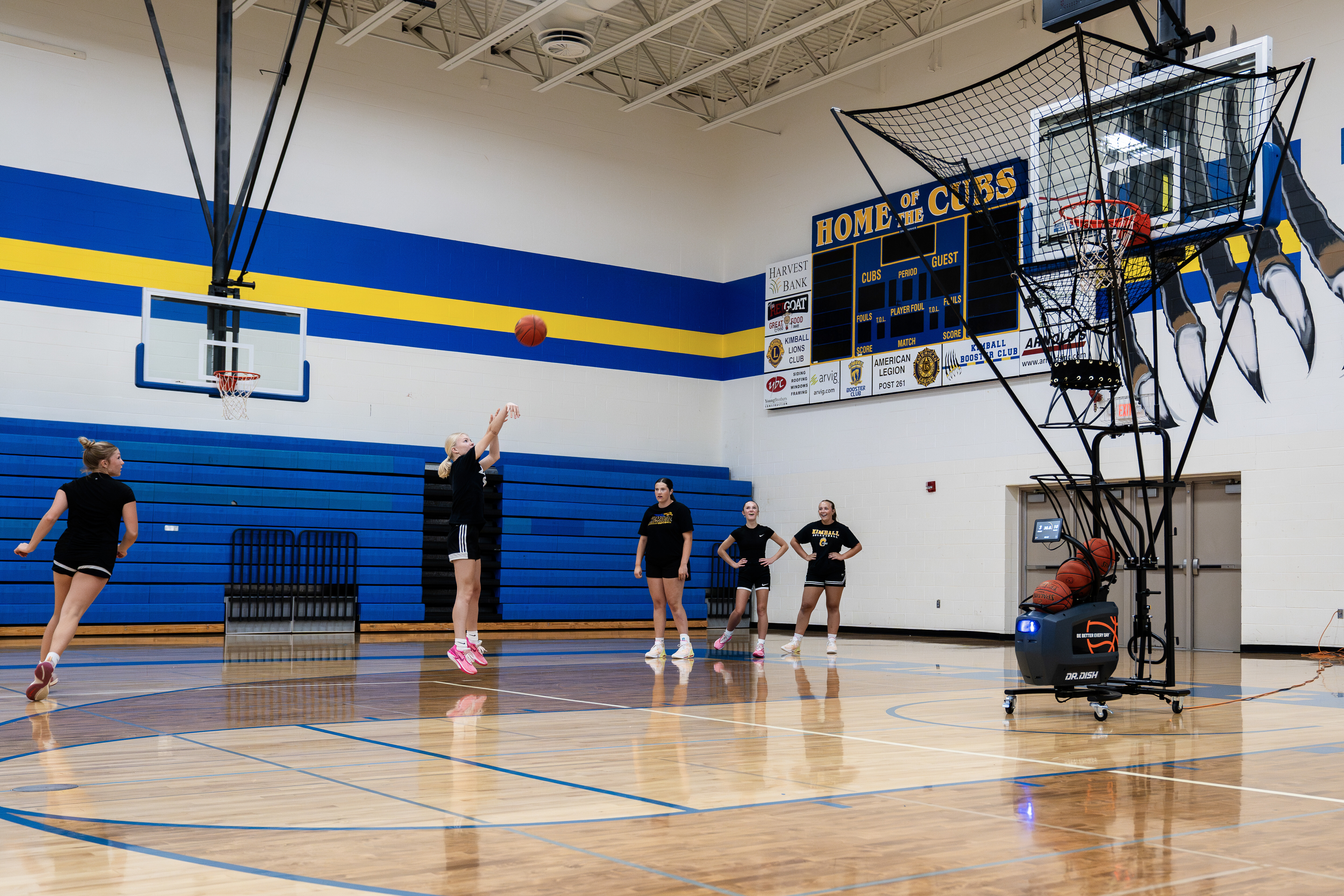 Basketball Team Drills: Pass and Shot Location Variations