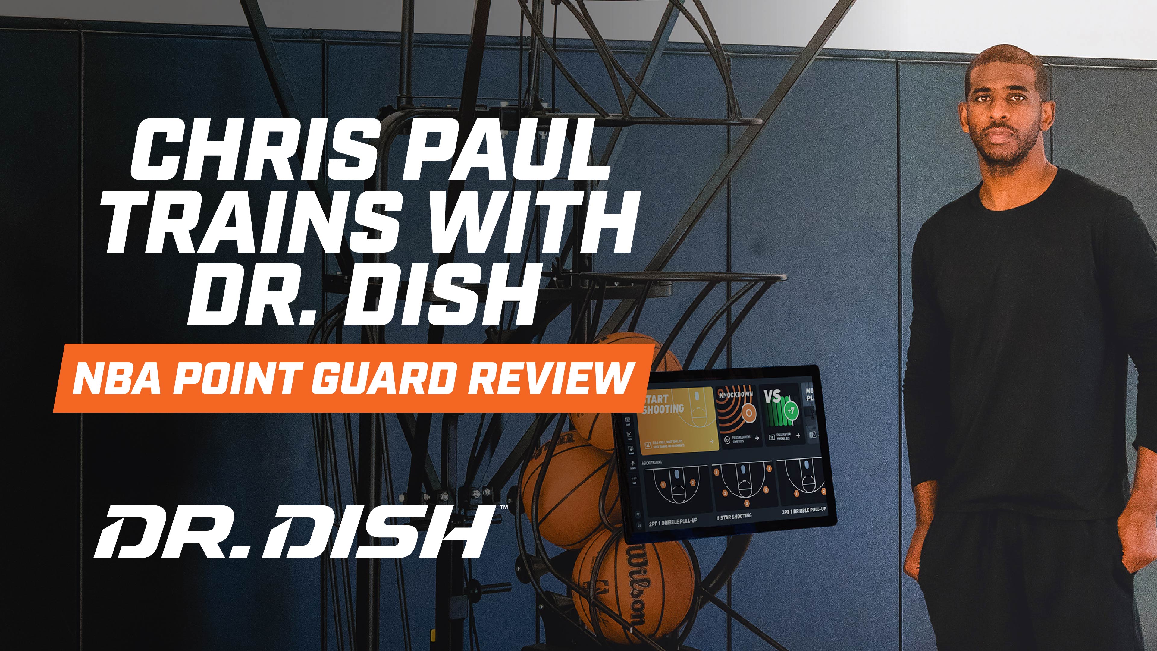 Chris Paul Trains with Dr. Dish