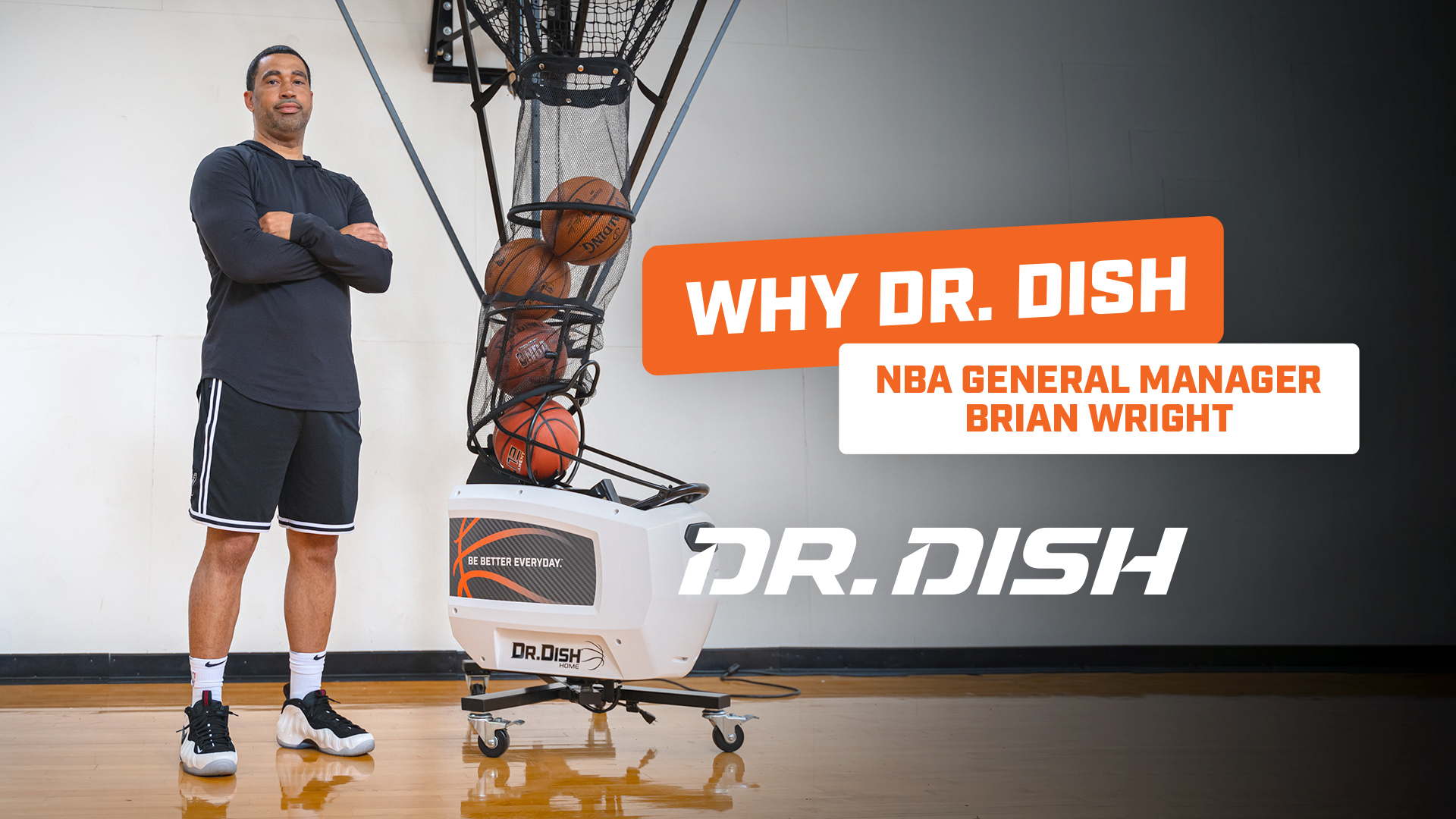 Spurs General Manager Brian Wright Shares Why he Trains with Dr. Dish