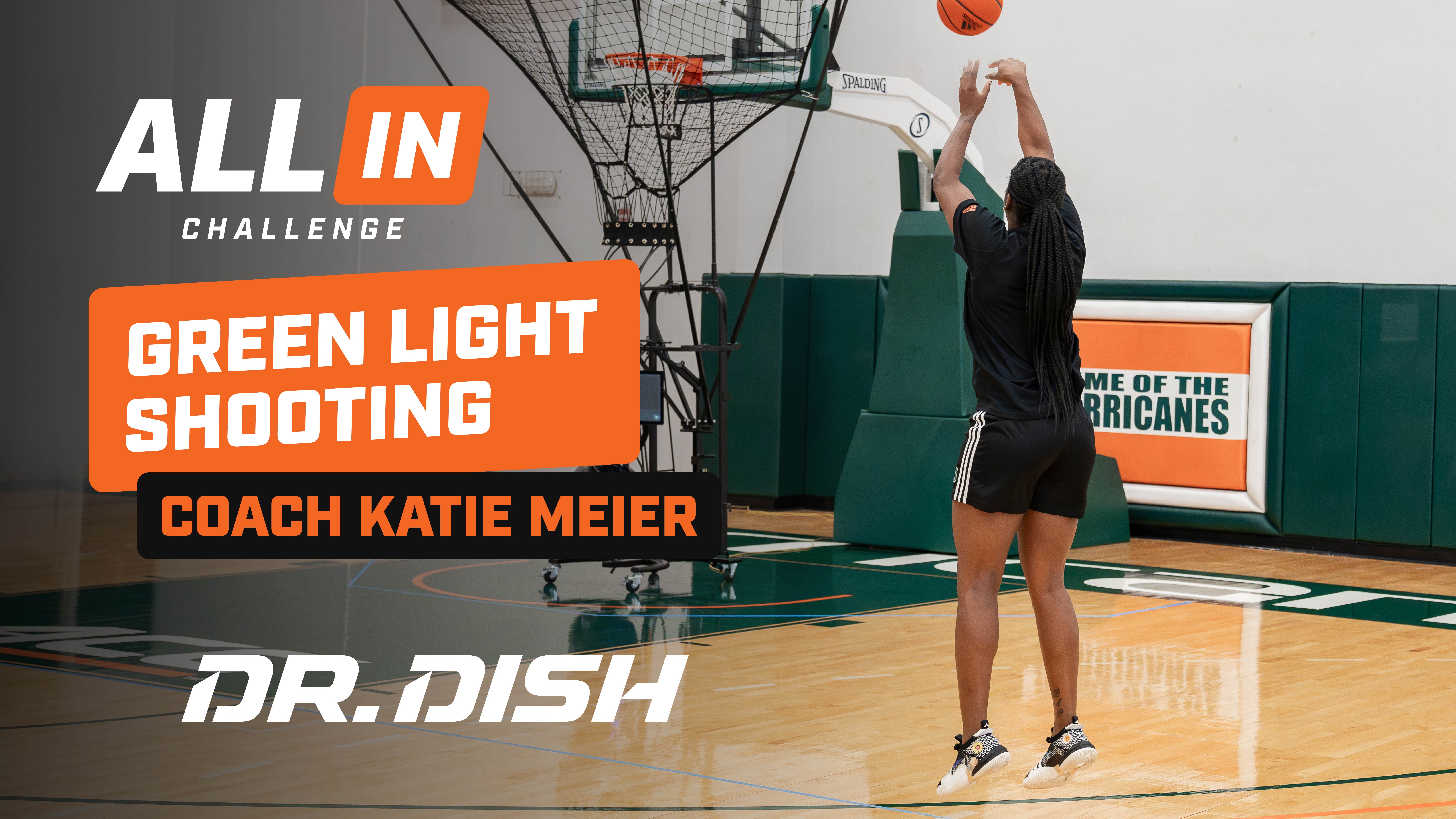 Green Light Basketball Shooting Challenge with Coach Katie Meier
