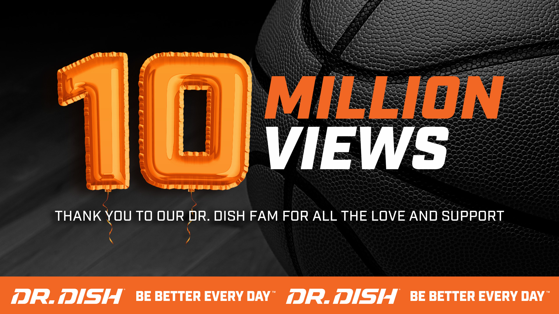 Dr. Dish Celebrates 10,000,000 Views on YouTube