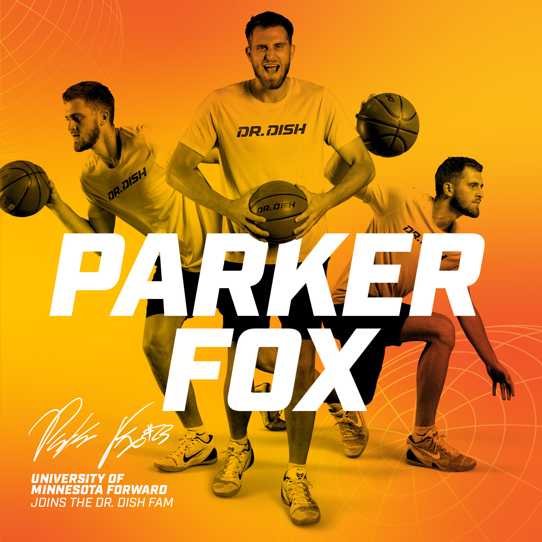 Minnesota Forward Parker Fox Joins the Dr. Dish Family