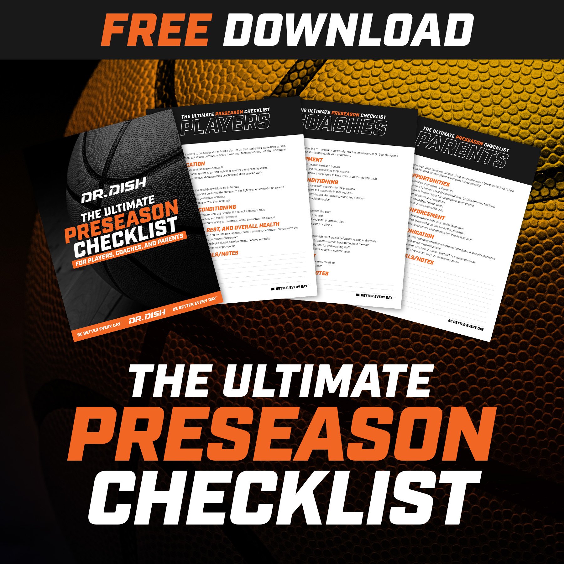 The Ultimate Coach, Parent, and Player Preseason Checklist