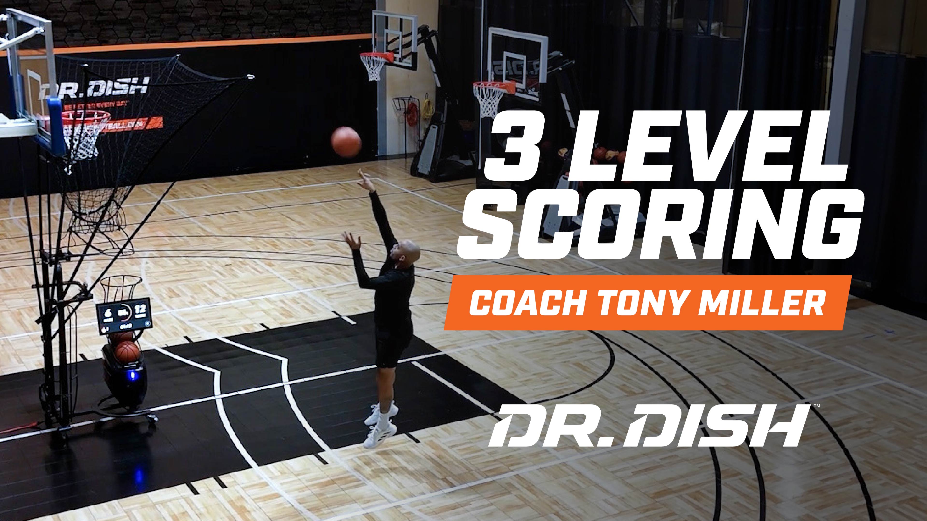Basketball Shooting Drills: 3 Level Scoring with Coach Tony Miller