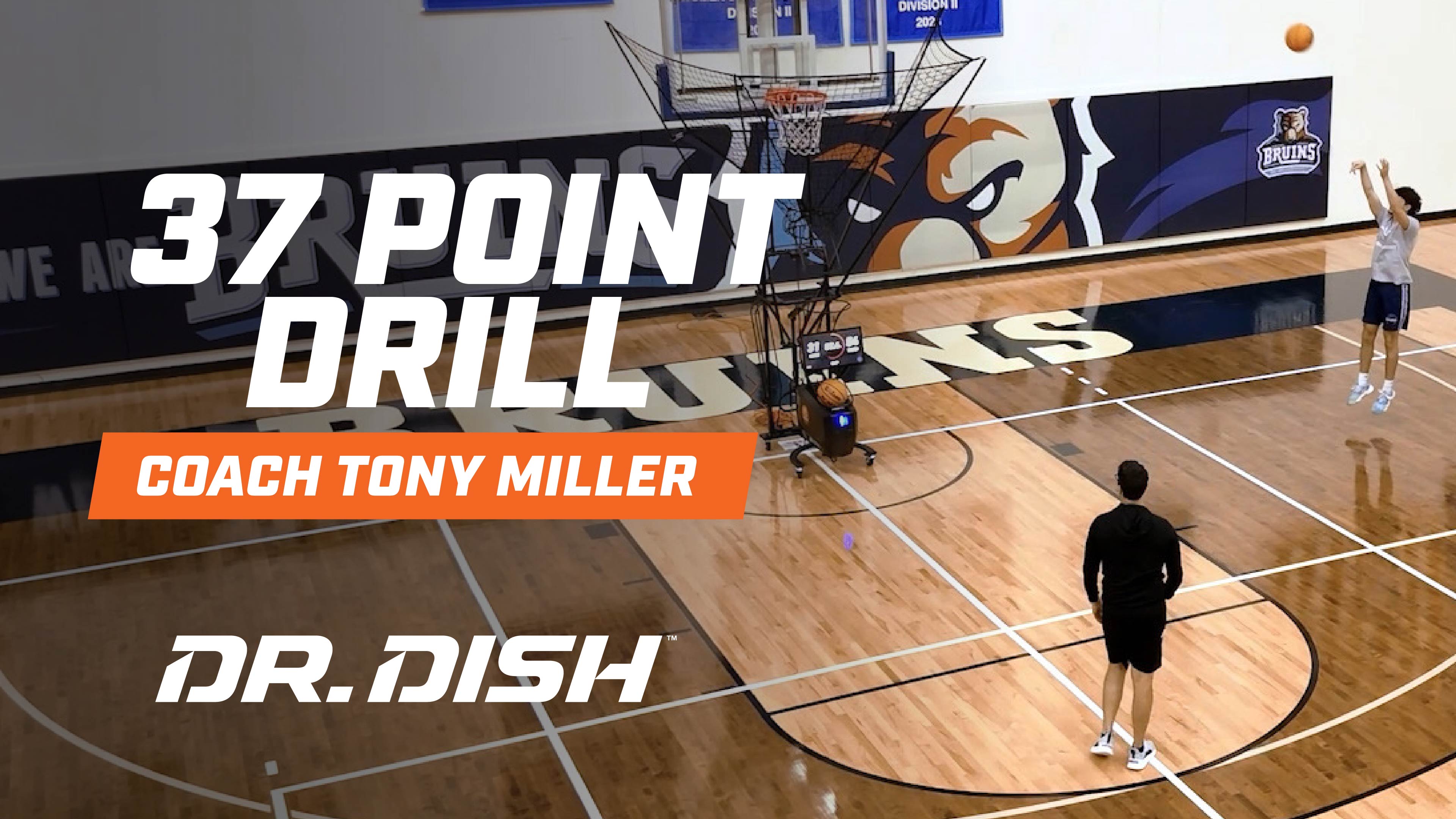 Basketball Drills: 37 Point Shooting with Coach Tony Miller