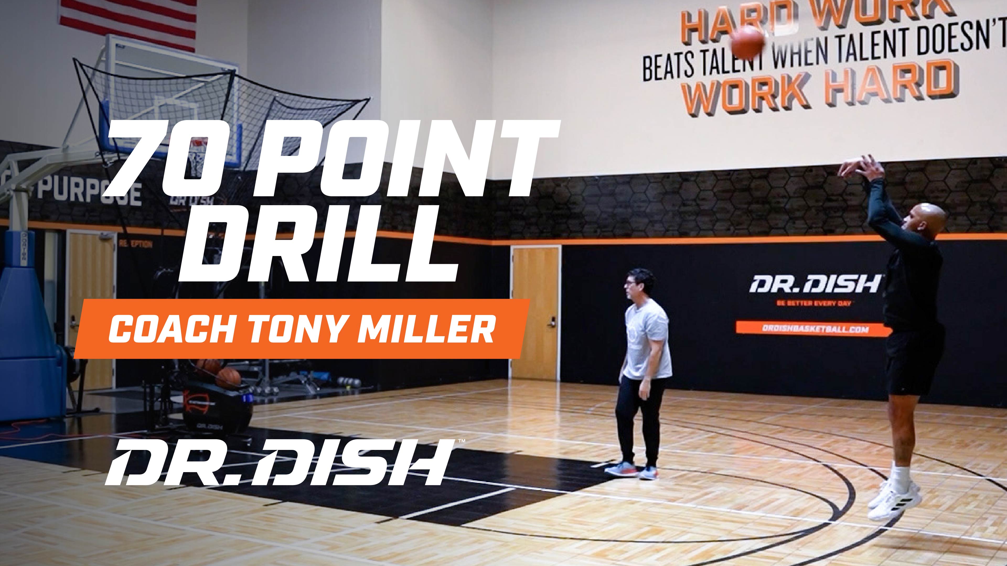 Basketball Shooting Drills: 70 Point Shooting with Coach Tony Miller
