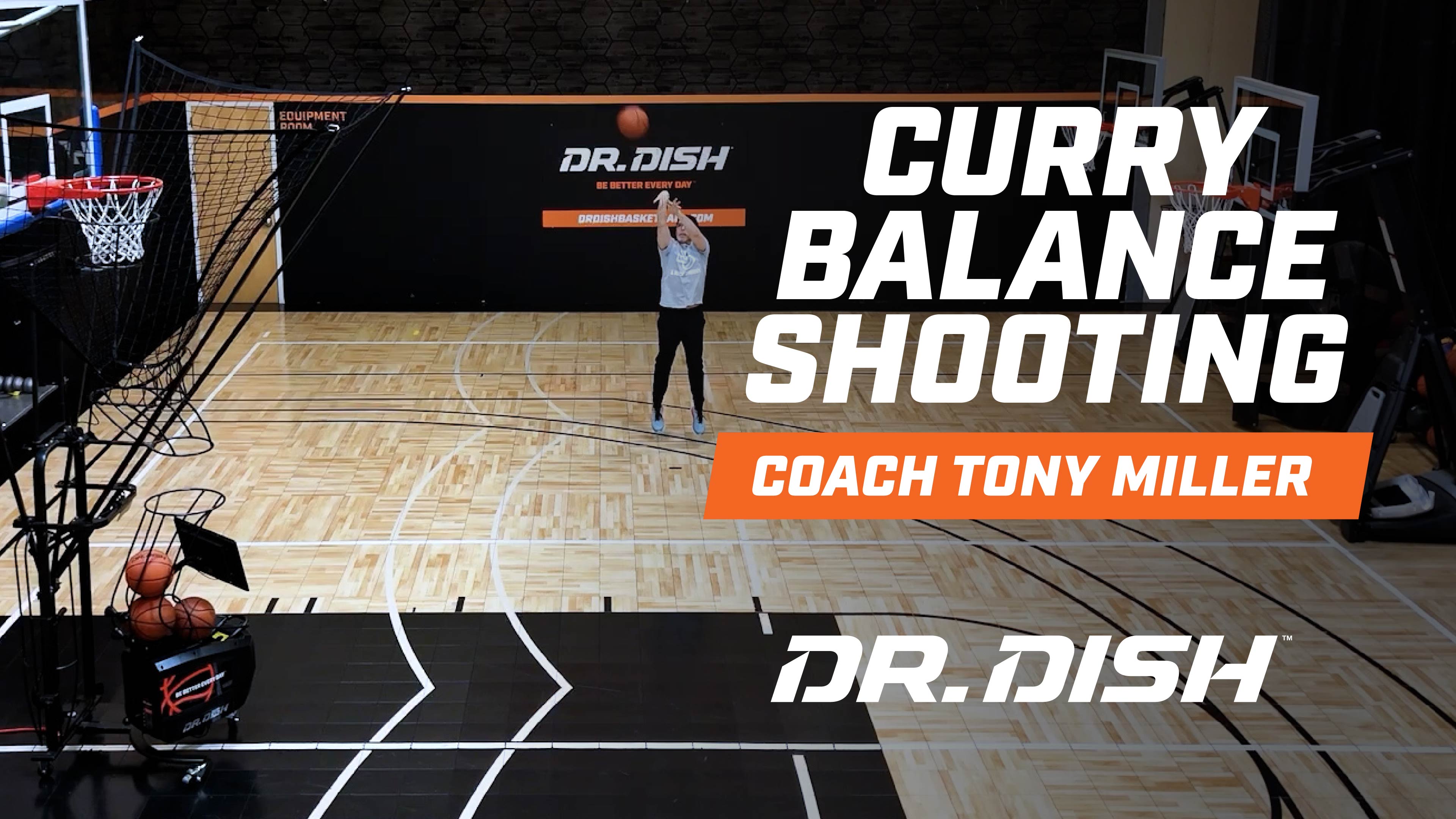 Basketball Drills: Curry Balance Shooting with Coach Tony Miller