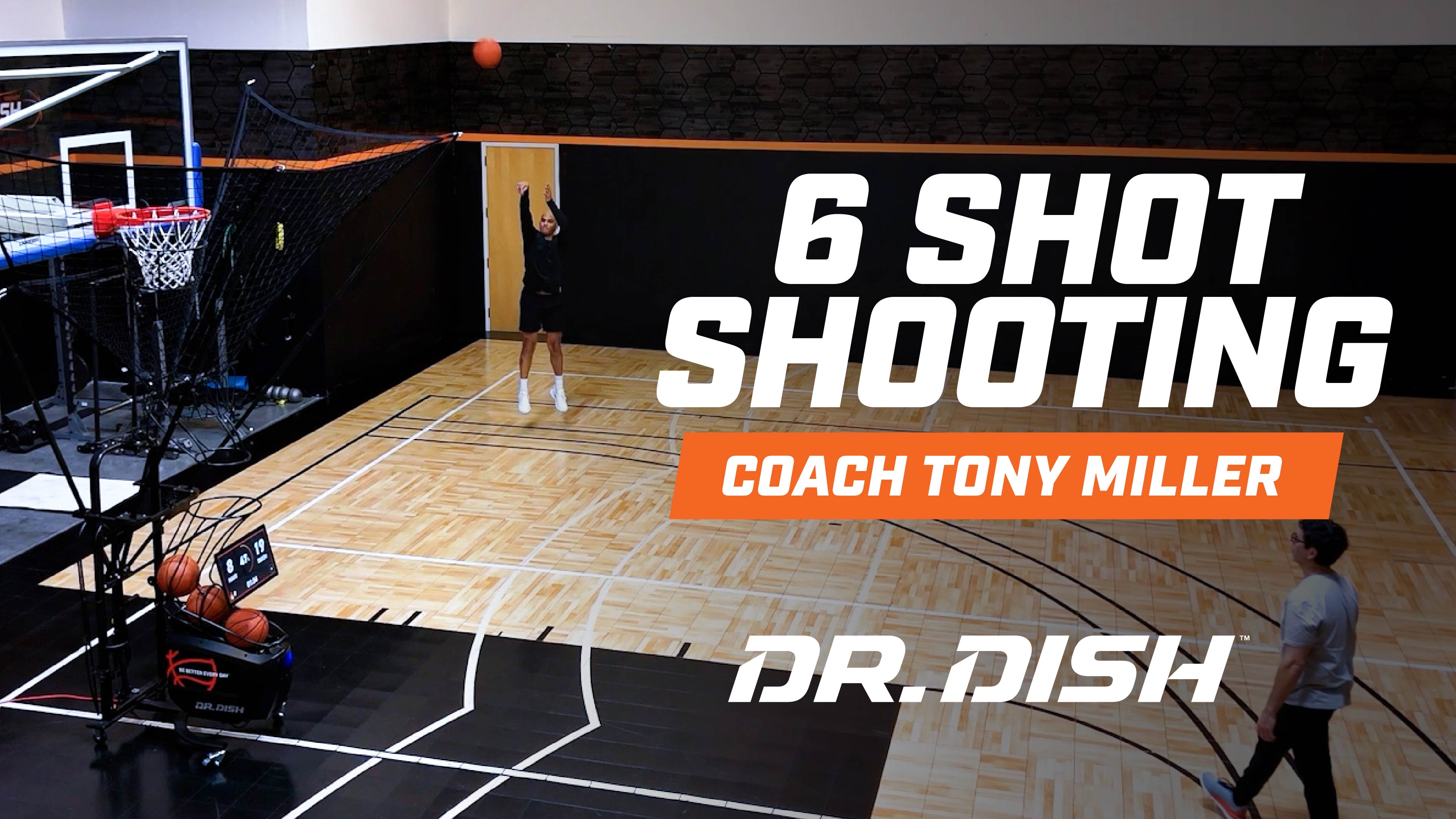 Basketball Shooting Drills: 6 Shot Shooting with Coach Tony Miller