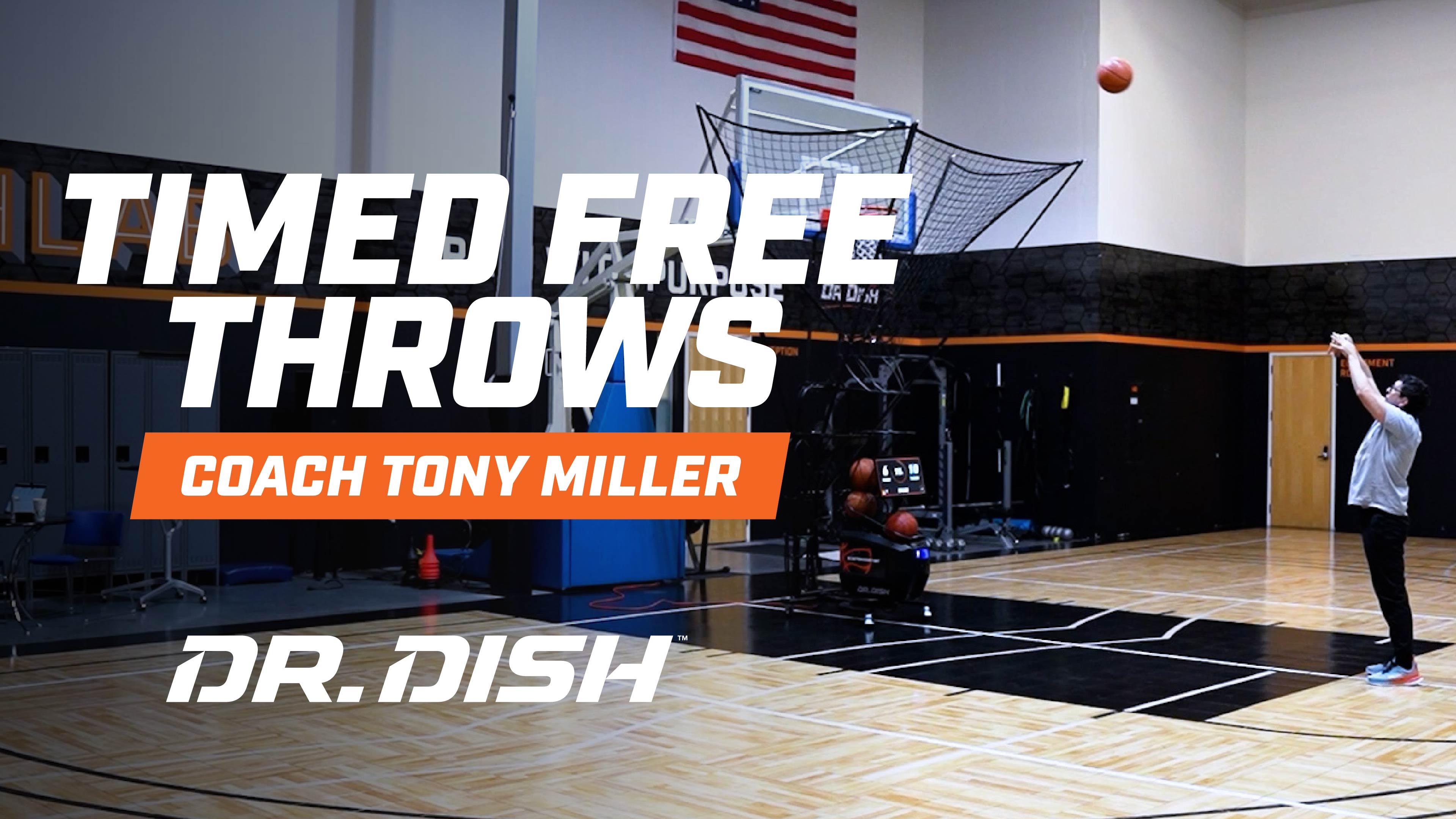 Basketball Shooting Drills: Timed Free Throws with Coach Tony Miller