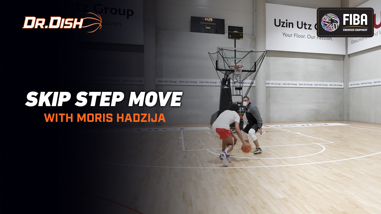 Basketball Drills: Skip Step Move with Moris Hadzija
