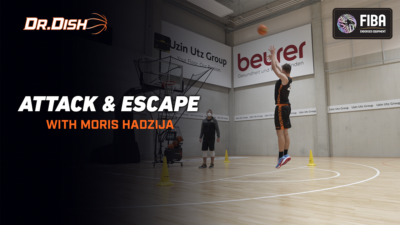 Basketball Drills: Attack & Escape with Moris Hadzija