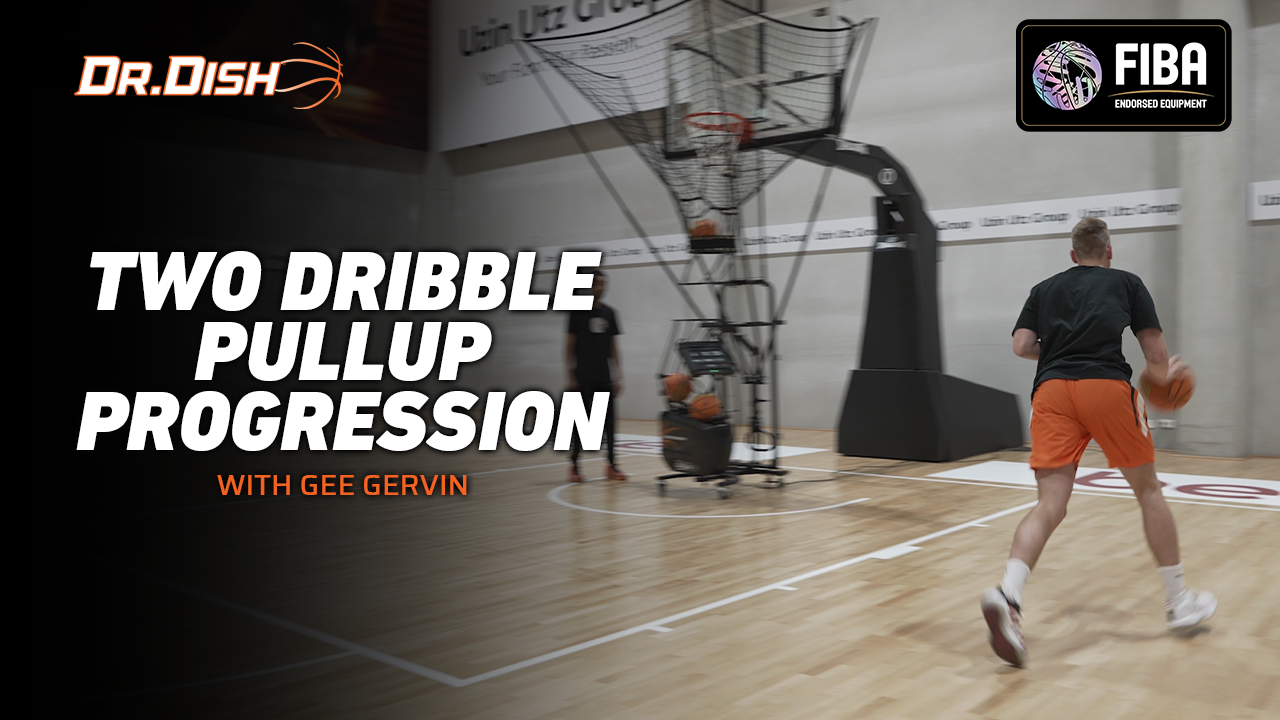 Basketball Drills: Two Dribble Pullup Progression w/George 
