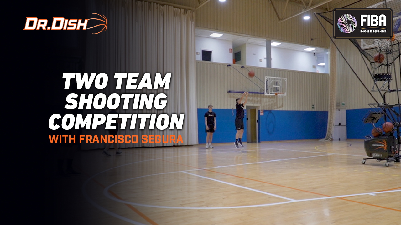 Basketball Drills: Two Team Competition Shooting with Francisco Segura