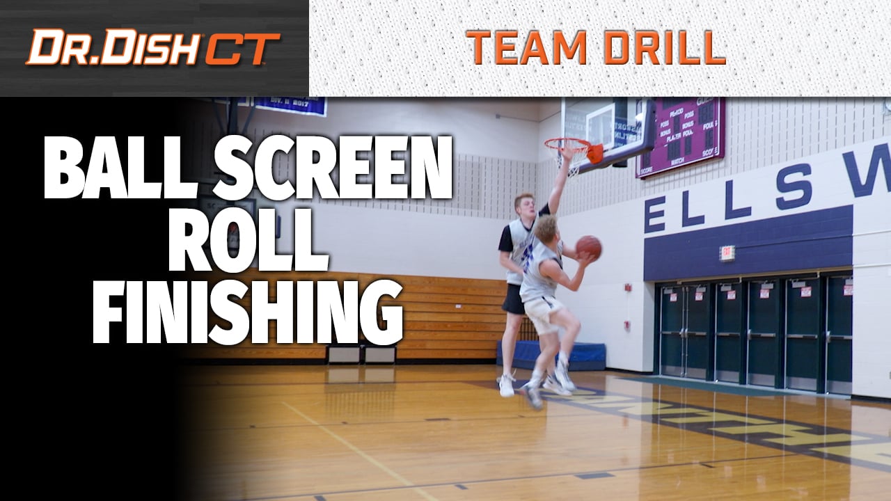 Finishing Against Defense: Ball Screen Roll Drill with Coach Petersen