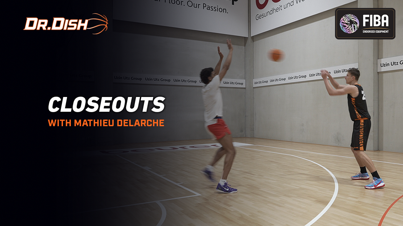 Basketball Drills: Closeouts with Mathieu Delarche