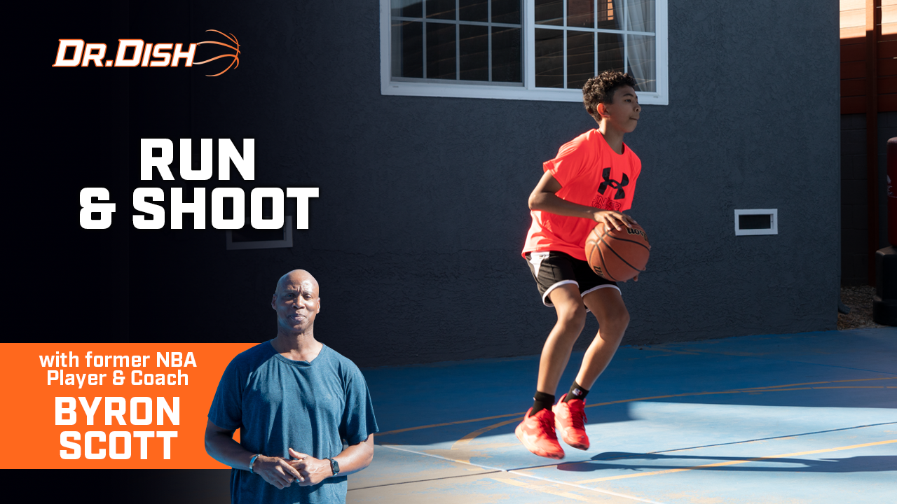 Byron Scott Dr. Dish Shooting Drill: Run & Shoot