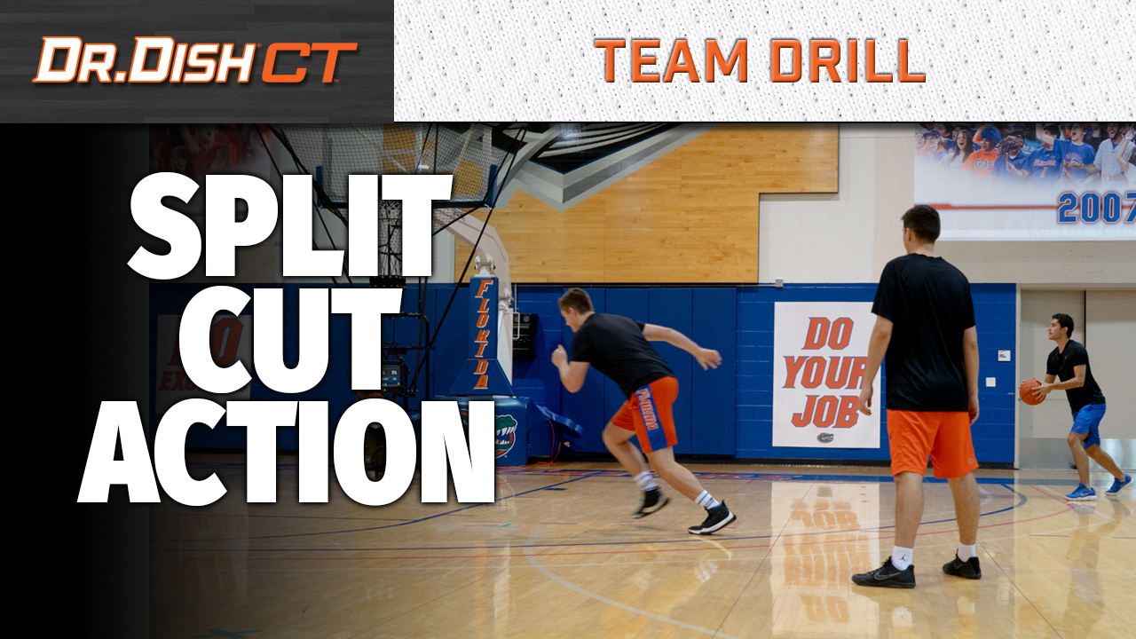 Florida Gators Team Drill: Split Cut Action