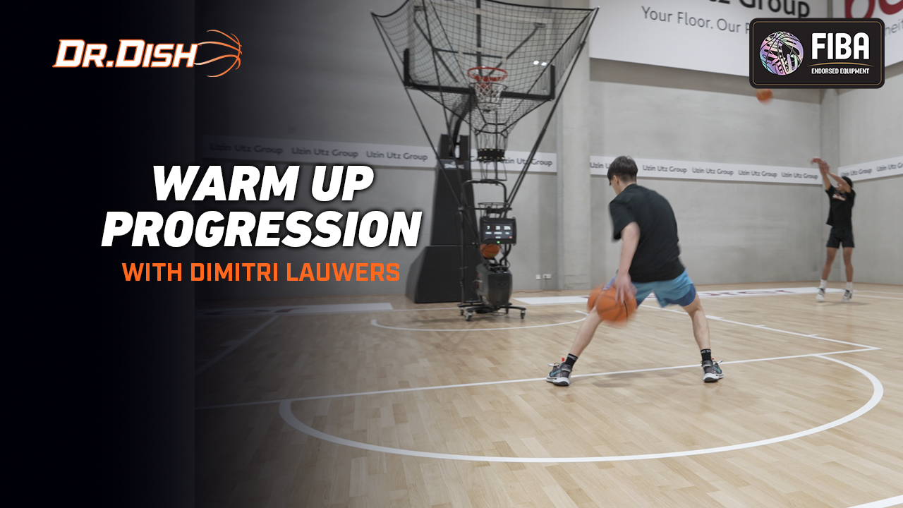 Basketball Drills: Warm Up Progression with Dimitri Lauwers