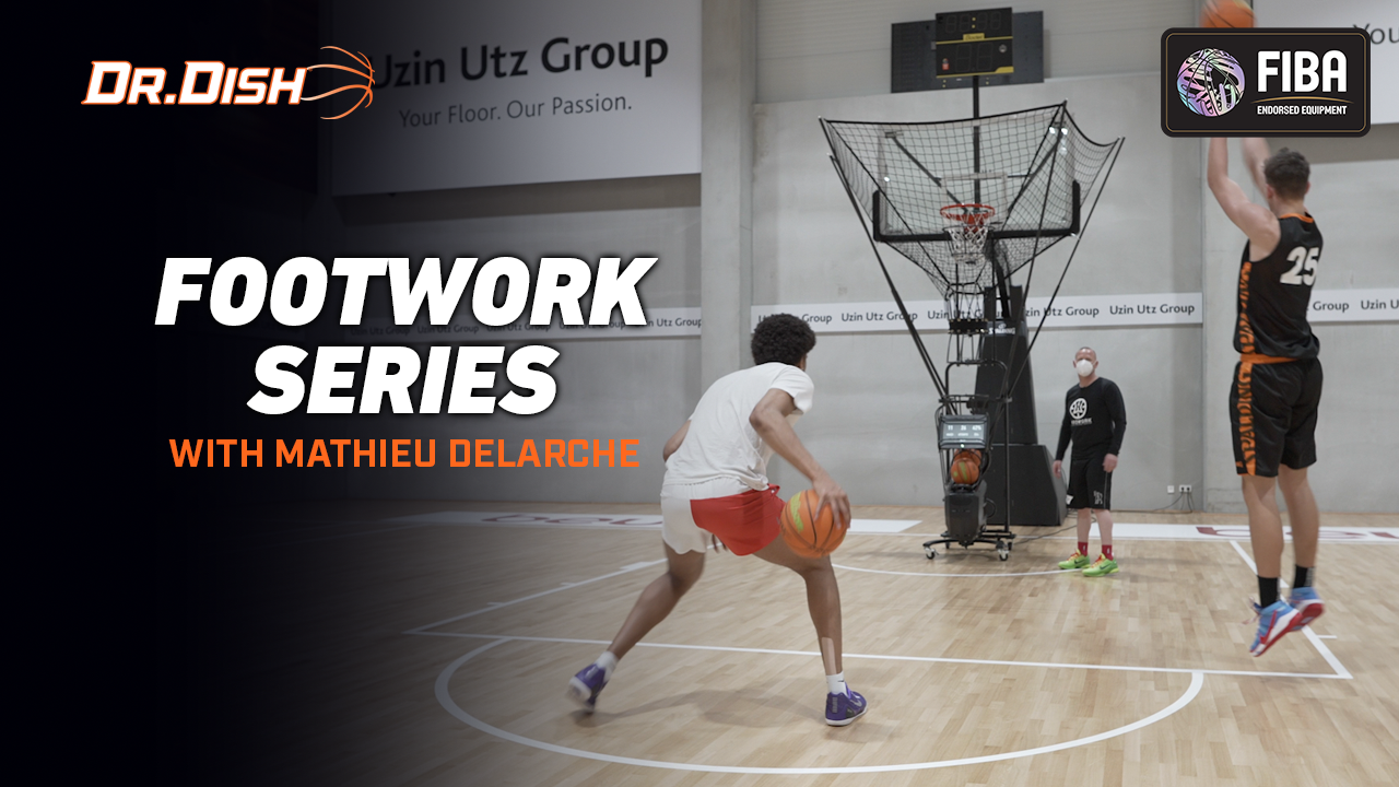 Basketball Drills: Footwork Series with Mathieu Delarche