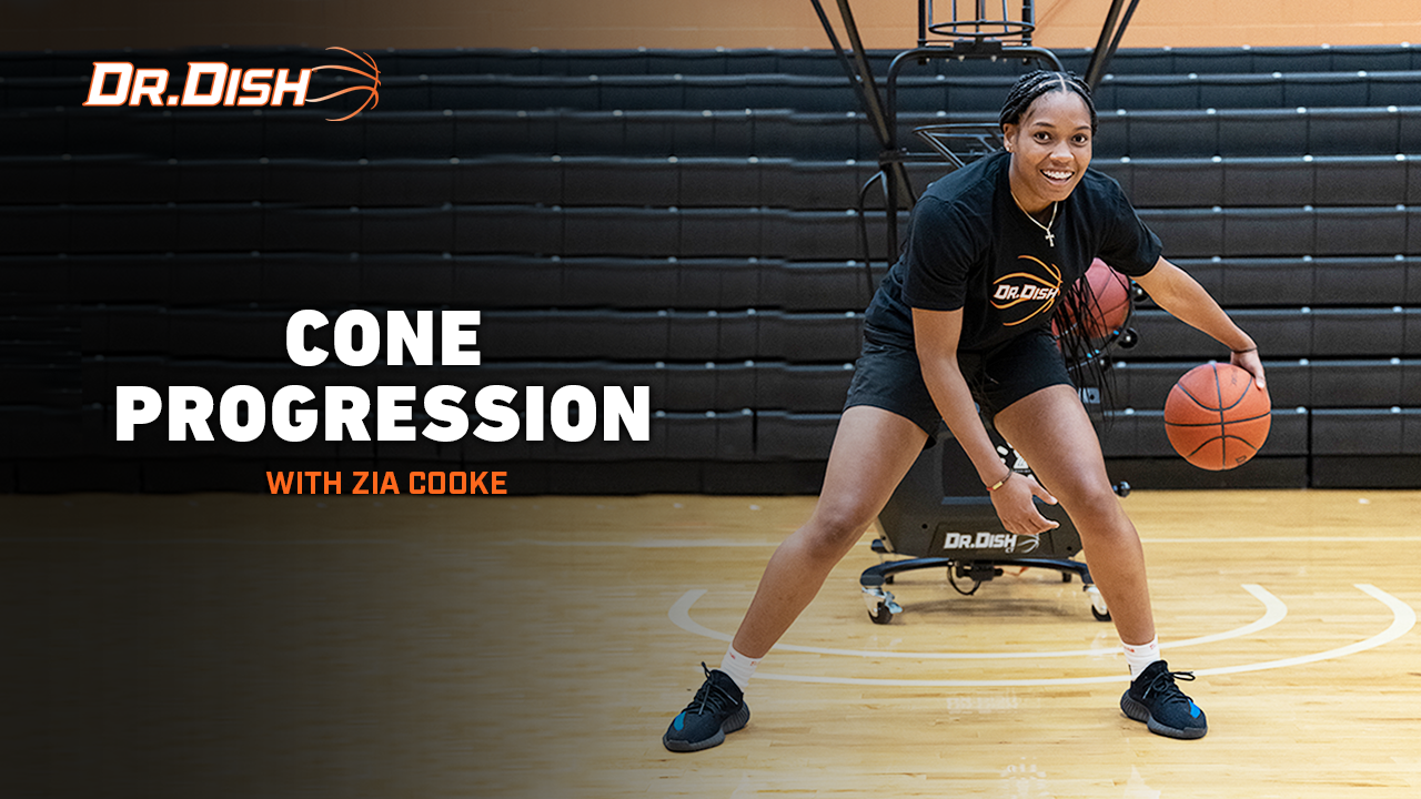 Drill: Ball Handling Cone Progression with Zia Cooke