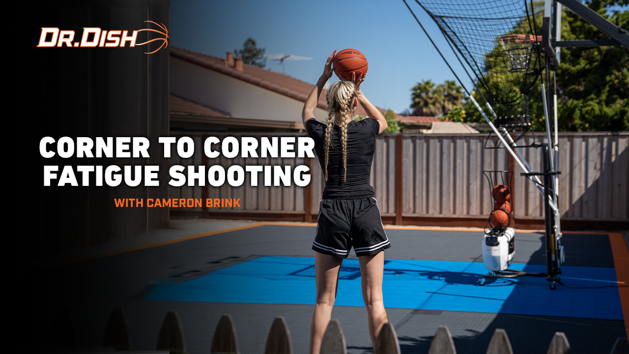 Basketball Drills: Cameron Brink Corner to Corner Fatigue shooting