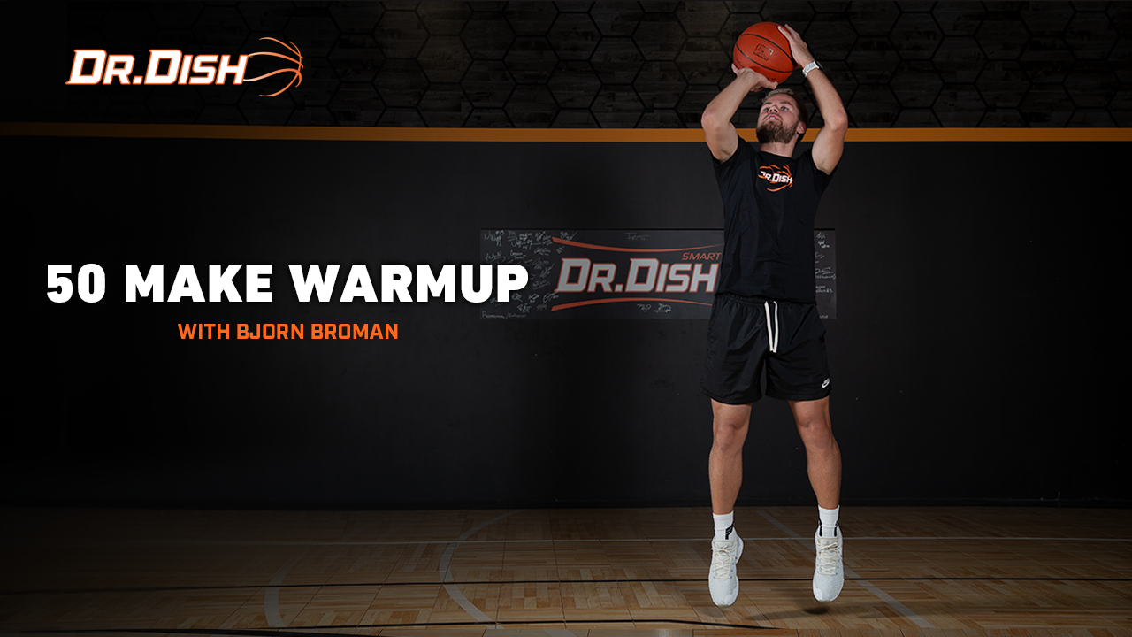 Basketball Drill: 50 Make Warmup with Bjorn Broman